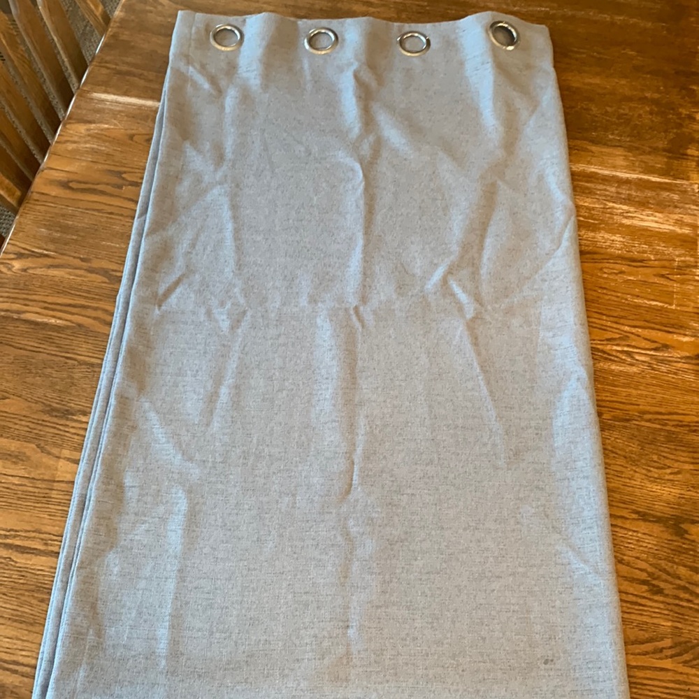 Set of two grey Rodeo curtains